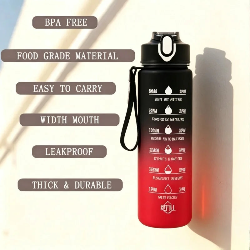 Gourde sportive motivante 750ml